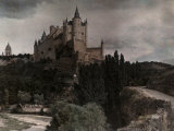 Buy View of the Palace Alcazar Located in the Cliffs of Segovia at AllPosters.com