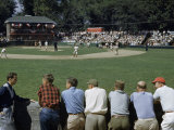 Buy Founder of Little League Baseball Explains Sport to Visitors at AllPosters.com
