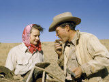 Buy Man Licks Rough Agate as Woman Watches at AllPosters.com