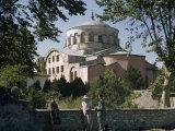 Buy Tourists Stand Near an Early Christian Church Converted into a Museum at AllPosters.com