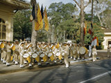Buy Army Drum and Bugle Corps Plays at a Street-Renaming Ceremony at AllPosters.com