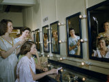 Buy Members of an Opera Chorus Put on Costumes in a Dressing Room at AllPosters.com