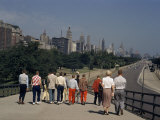 Buy Tourists Leaving Chicago Natural History Museum Face Grant Park at AllPosters.com