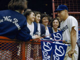Baseball Fans Talk to Brooklyn Dodgers