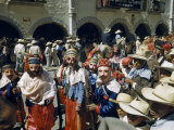 Buy Revelers Masquerade as Soldiers and Bandits at AllPosters.com