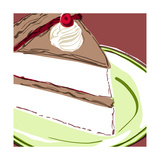 Buy Piece of Pie with Cherry at AllPosters.com