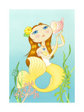 Mermaid Listening to Shell