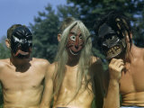 Buy Men Wear Antique Iroquois Masks at AllPosters.com