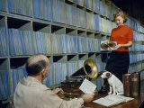 Buy People Work in Rca Victor's Vault of Master Recordings at AllPosters.com