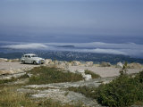Buy View of Fog-Blanketed Frenchman Bay from Cadillac Mountain at AllPosters.com