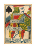 Jack of Spades Card Poker Poster