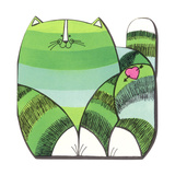 Green Striped Cat