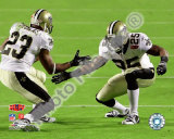 Reggie Bush & Pierre Thomas Super Bowl XLIV Celebration