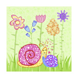 Buy Snail Family in Garden at AllPosters.com