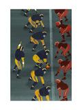 Buy Quarterback in Football Game at AllPosters.com