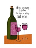 Red Wine Slows Aging