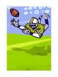 Buy Diving to Catch Football at AllPosters.com