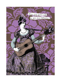 Buy Victorian Woman Playing Guitar at AllPosters.com