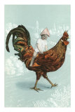 Boy Riding Giant Rooster