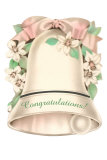 Congratulations, Wedding Bell Premium Poster