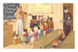 Cats in Violin Class