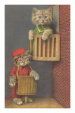 Dressed Kittens, Organ Grinder