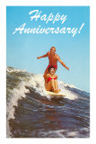 Happy Anniversary, Surfing Couple
