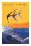 In Deepest Sympathy, Swallows over Ocean