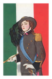 Buy Italian Woman Soldier at AllPosters.com