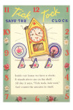 Buy Tick-Tock Says Clock at AllPosters.com