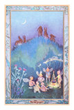 Rabbits Watch Fairies Supper