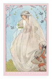 Buy Wedding Congratulations, Old-fashioned Bride at AllPosters.com
