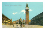 St. Mark's Square and Basilica, Venice, Italy