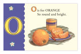 O is for Orange
