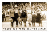 Thank You from all the Girls, Cowgirls
