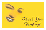 Thank You Darling, Winking Woman's Features