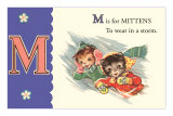 M is for Mittens