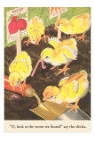 Chicks in Garden