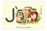 Buy J is for Jam and Jelly at AllPosters.com