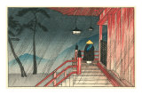 Japanese House in the Rain