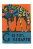 G is for Giraffe
