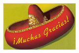 Buy Muchas Gracias, Sombrero at AllPosters.com