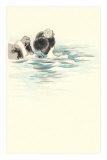 Buy Geisha Bathing in River at AllPosters.com