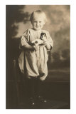 Child with Toy Dog