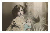 Vamp Girl with Doll