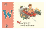 W is a Wagon