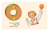 O is an Orange