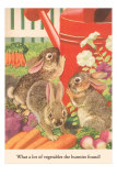 Bunnies and Vegetables