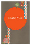 Buy Thank You, Orange Circle at AllPosters.com