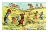 Cats Playing Golf